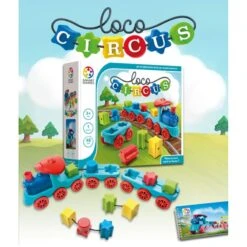 Loco Circus Casse-tête De 3 à 6 Ans -Djeco Magasin loco circus casse tete 6