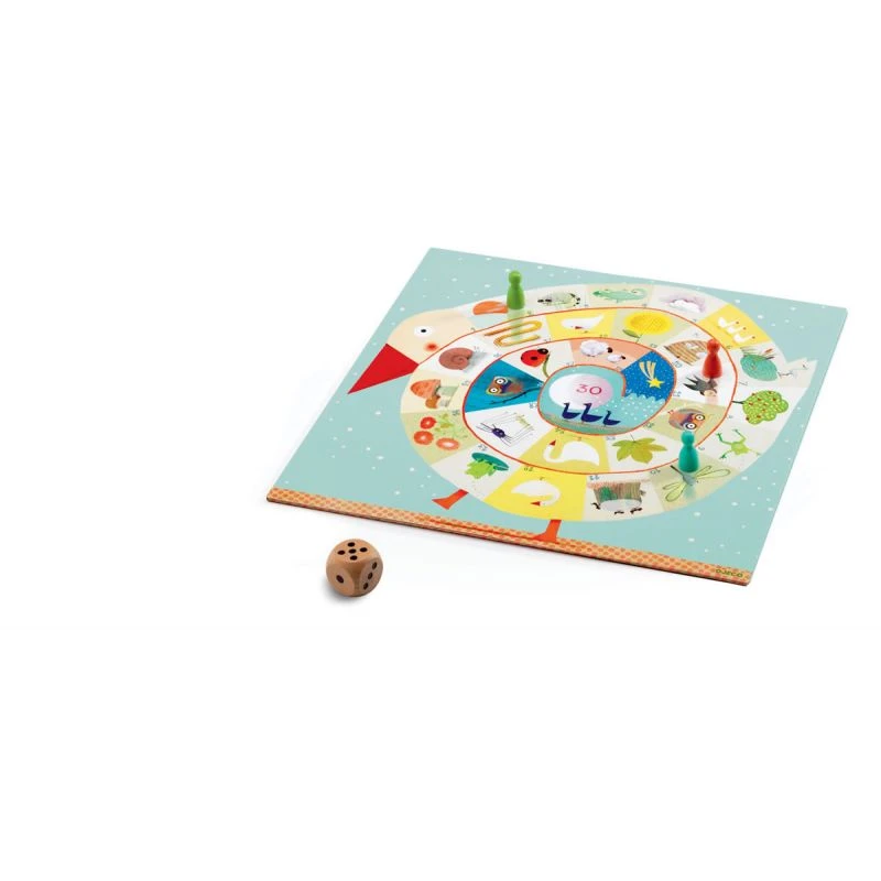 Djeco Ludo And Co Junior - Jeu De L'oie Et Petits Chevaux 2 Djeco Ludo And Co Junior - Jeu De L'oie Et Petits Chevaux – Image 2