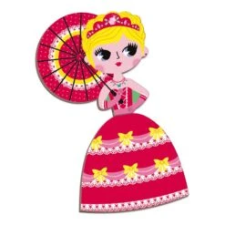 Janod Magnetibook Princesses -Djeco Magasin magnetibook princesse 3