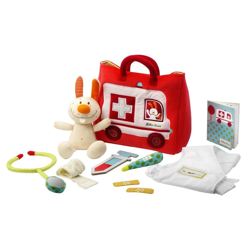 Mallette De Docteur Lilliputiens - L'ambulance Du Petit Docteur 1 Mallette De Docteur Lilliputiens - L'ambulance Du Petit Docteur