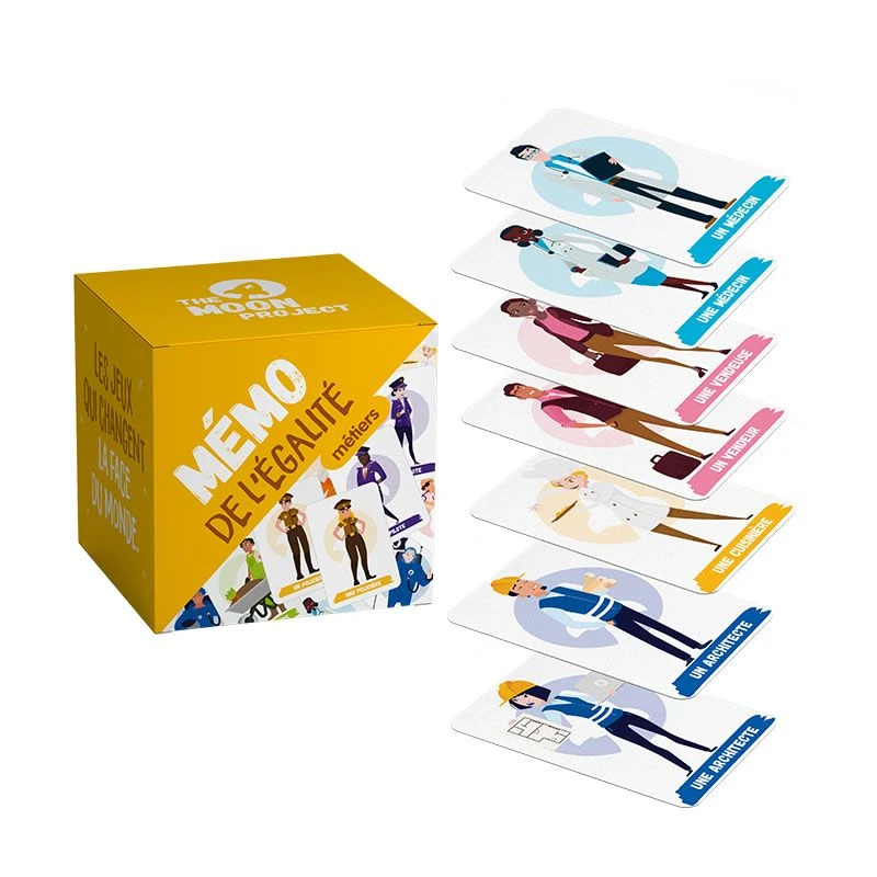 Mémo De L'égalité - Métiers - Jeu De Mémoire 2 Mémo De L'égalité - Métiers - Jeu De Mémoire – Image 2