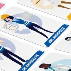 Mémo De L'égalité - Métiers - Jeu De Mémoire 5 Mémo De L'égalité - Métiers - Jeu De Mémoire -Djeco Magasin memo de l egalite jeu de memoire 2