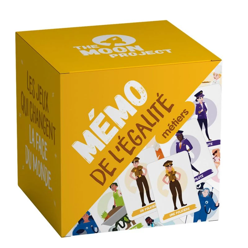 Mémo De L'égalité - Métiers - Jeu De Mémoire 1 Mémo De L'égalité - Métiers - Jeu De Mémoire