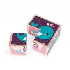 Janod Cubes En Bois Bébés Animaux 9 Janod Cubes En Bois Bébés Animaux -Djeco Magasin mes premiers cubes bebes animaux 3