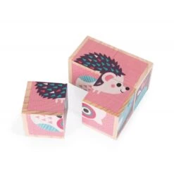 Janod Cubes En Bois Bébés Animaux 11 Janod Cubes En Bois Bébés Animaux -Djeco Magasin mes premiers cubes bebes animaux 5