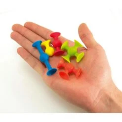 Fat Brain Toys Mini Squigz - 75 Pièces 8 Fat Brain Toys Mini Squigz - 75 Pièces -Djeco Magasin mini squigz 75 pieces 3
