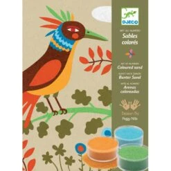 Djeco Oiseaux De Paradis - Sables Colorés -Djeco Magasin oiseaux de paradis sables colores 2