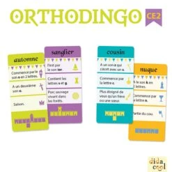Orthodingo CE2 - Jeu Sur L'orthographe -Djeco Magasin orthodingo ce2 2