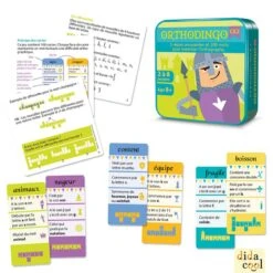 Orthodingo CE2 - Jeu Sur L'orthographe -Djeco Magasin orthodingo ce2 4