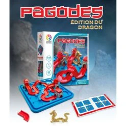 Pagodes édition Du Dragon Casse Tête 80 Défis -Djeco Magasin pagodes edition du dragon casse tete 3