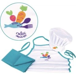 Vilac Panoplie De Cuisinier -Djeco Magasin panoplie de cuisinier 2