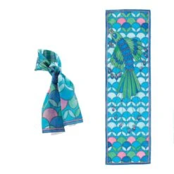 Peinture Sur Soie "Le Paon" - Djeco -Djeco Magasin peinture sur soie le paon djeco 2