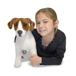 Peluche Chien - Jack Russell Terrier 53 Cm -Djeco Magasin peluche chien jack russell terrier 2