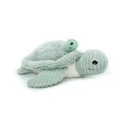 Peluche Ptipotos Tortue Maman Bébé Menthe -Djeco Magasin peluche ptipotos tortue maman bebe menthe 4