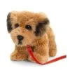 Peluche Terrier Irlandais Avec Laisse 30 Cm