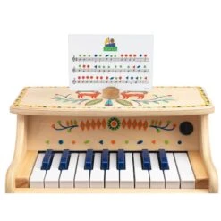 Piano En Bois électronique Enfant Animambo Djeco -Djeco Magasin piano animambo djeco 5