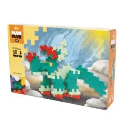 PLUS-PLUS Plus Plus Box Big Basic Dino - 50 Pièces