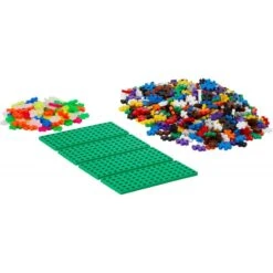PLUS-PLUS Plus Plus Kit Découverte 600 Pièces Mini Basic & Néon -Djeco Magasin plus plus kit decouverte 600 pieces mini basic neon 2