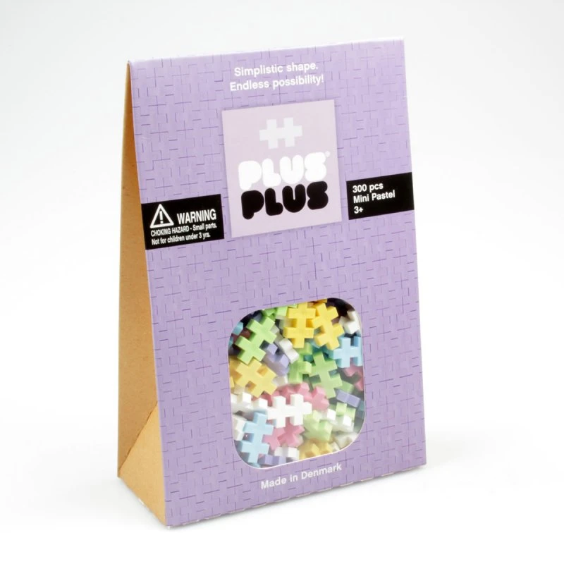 PLUS-PLUS Plus Plus Mini Pastel 300 Pièces 1 PLUS-PLUS Plus Plus Mini Pastel 300 Pièces