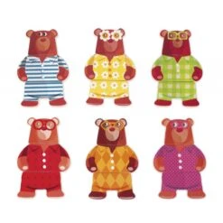 Janod Puzzle 2 Ans Pyjamas Party Zigolos -Djeco Magasin puzzle 2 ans pyjamas party zigolos 5