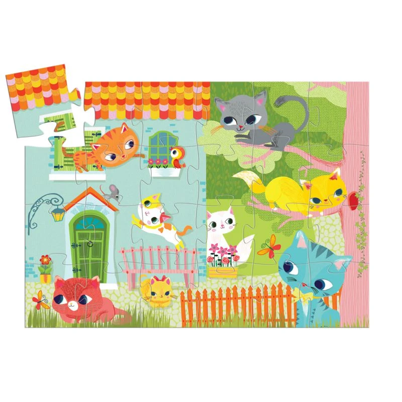 Puzzle 3 Ans Pachat Et Ses Amis Djeco 24 Pièces 2 Puzzle 3 Ans Pachat Et Ses Amis Djeco 24 Pièces – Image 2