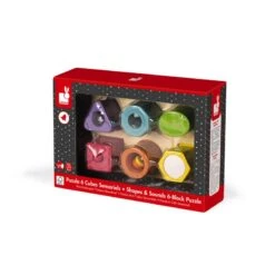 Puzzle 6 Cubes Sensoriels Janod -Djeco Magasin puzzle 6 cubes sensoriel janod 3