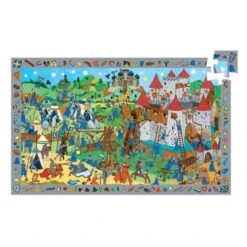 Puzzle Chevaliers 54 Pièces - Djeco 4 Ans