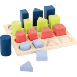 Small Foot Puzzle Géométrie, Jeu De Tri Et De Séquence