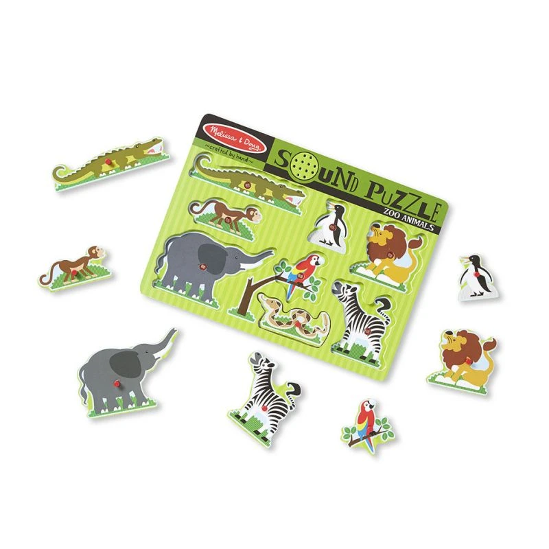 Puzzle Sonore Animaux Du Zoo 2 Puzzle Sonore Animaux Du Zoo – Image 2