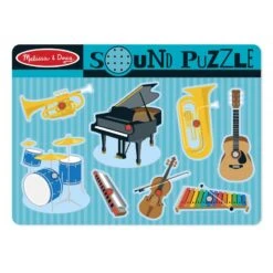 Puzzle Sonore Instruments De Musique