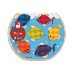 Janod Puzzle Pêche à La Ligne Speedy Fish