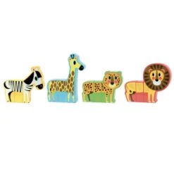 Vilac Rigol'animo Savane - Puzzle Magnétique -Djeco Magasin rigol animo savane 6
