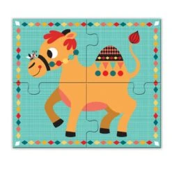 Djeco Rigolo N'co - 4 Puzzles 2 Ans 4 Pièces -Djeco Magasin rigolo and co 4 puzzles 4 pieces 3