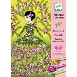 Djeco Robes à Paillettes - Tableaux à Pailleter -Djeco Magasin robes a paillettes tableaux a pailleter 3