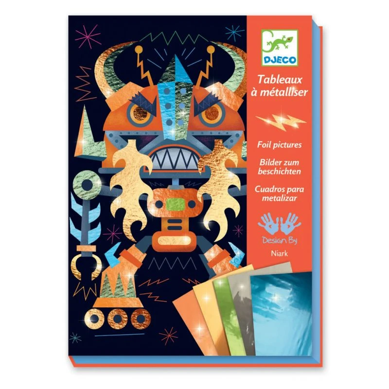 Djeco Robots - Tableau De Métal 2 Djeco Robots - Tableau De Métal – Image 2