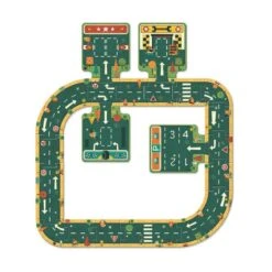 Routes - Puzzle Pop To Play - Djeco - 21 Pièces -Djeco Magasin routes puzzle pop to play 3