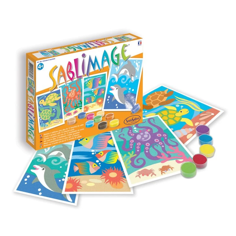 Sablimage Poissons Et Dauphins 1 Sablimage Poissons Et Dauphins