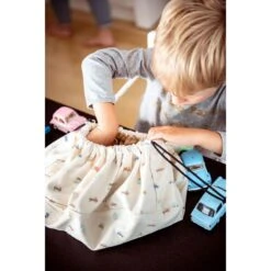 Sac De Rangement Mini Cars - Play And Go -Djeco Magasin sac de rangement mini cars play and go 4