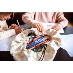 Sac De Rangement Mini Rainbow - Play And Go -Djeco Magasin sac de rangement mini rainbow play and go 2