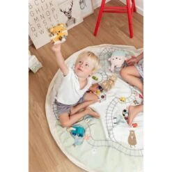 Sac Rangement Tapis Circuit De Trains - Play And Go -Djeco Magasin sac rangement tapis circuit de trains play and go 8
