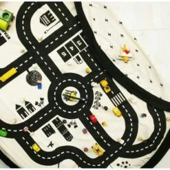 Sac Rangement Tapis Circuit De Voitures - Play And Go -Djeco Magasin sac rangement tapis circuit de voitures play and go 11