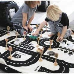 Sac Rangement Tapis Circuit De Voitures - Play And Go -Djeco Magasin sac rangement tapis circuit de voitures play and go 3