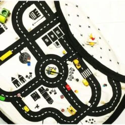 Sac Rangement Tapis Circuit De Voitures - Play And Go -Djeco Magasin sac rangement tapis circuit de voitures play and go 5