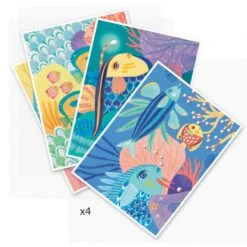 Djeco Sous La Mer - Feutres Pinceaux -Djeco Magasin sous la mer feutres pinceaux 2