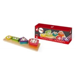 Janod Styles Et Formes Poissons I Wood -Djeco Magasin styles et formes poissons i wood 3