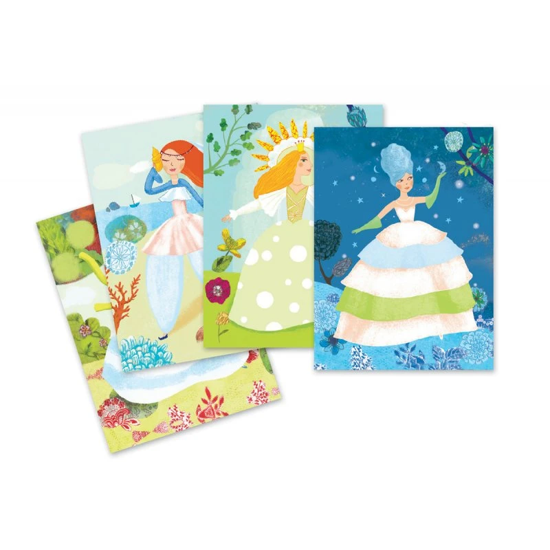 Djeco Tampons Demoiselles De Belles Fleurs 2 Djeco Tampons Demoiselles De Belles Fleurs – Image 2