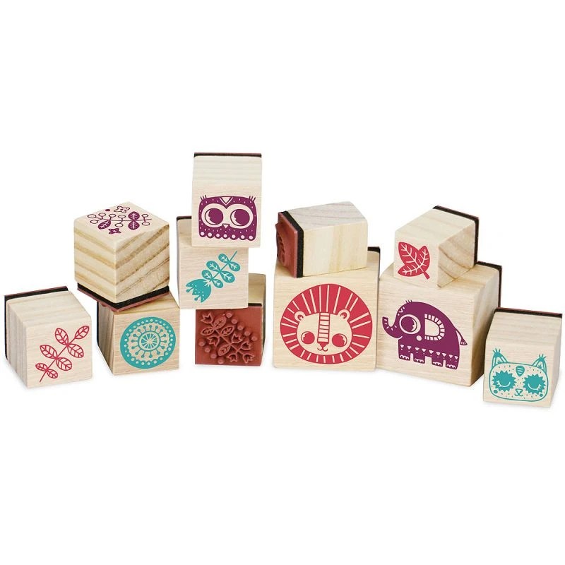 Vilac 56 Tampons Mandalas + 8 Encreurs 4 Vilac 56 Tampons Mandalas + 8 Encreurs – Image 4