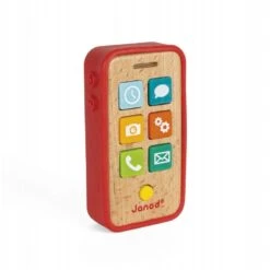 Janod Téléphone Pour Enfant En Bois Avec Sons -Djeco Magasin telephone pour enfant en bois avec sons 6