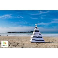 Tipi Zebra Noir Et Blanc -Djeco Magasin tipi zebra noir et blanc 3