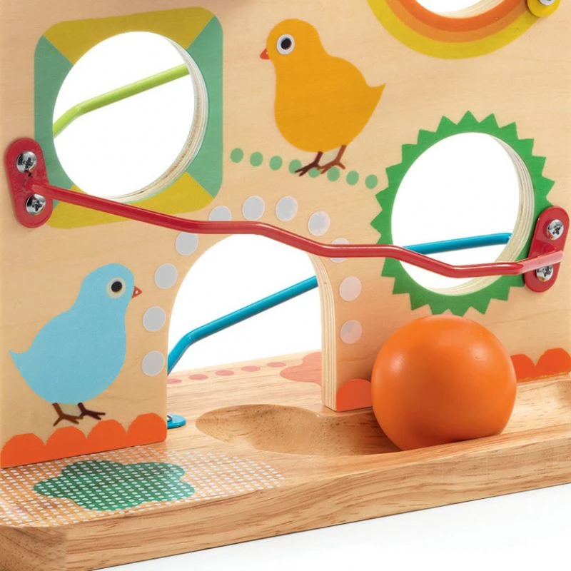 Toboggan à Boules Roulatou Djeco 3 Toboggan à Boules Roulatou Djeco – Image 3